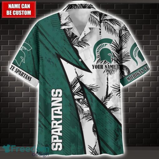 Michigan State Spartans 3D Hawaii Shirt Custom Name Limited Edition Product Photo 1