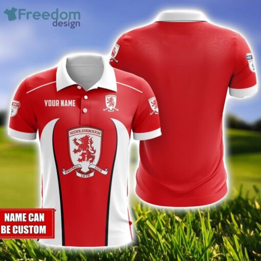 Middlesbrough F.C Polo Shirt Golf Lover Gift Ideas Custom Name Gift Product Photo 1