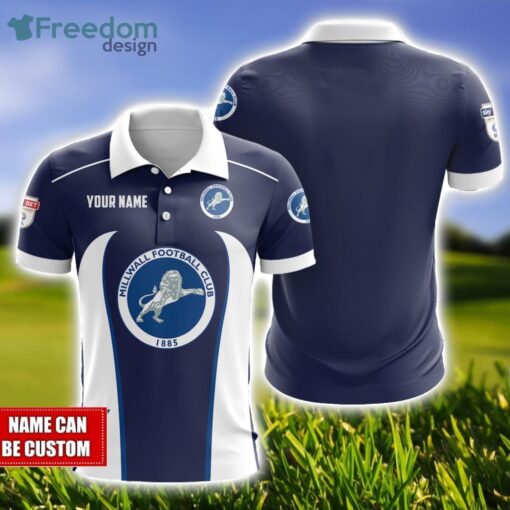 Millwall F.C Polo Shirt Golf Lover Gift Ideas Custom Name Gift Product Photo 1