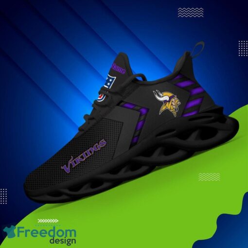 Minnesota Vikings NFL Max Soul Shoes Sneakers For Men And Women Personalized Name Product Photo 2