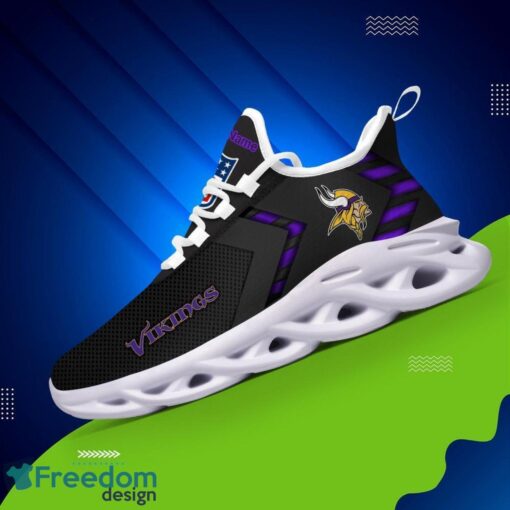 Minnesota Vikings NFL Max Soul Shoes Sneakers For Men And Women Personalized Name Product Photo 3