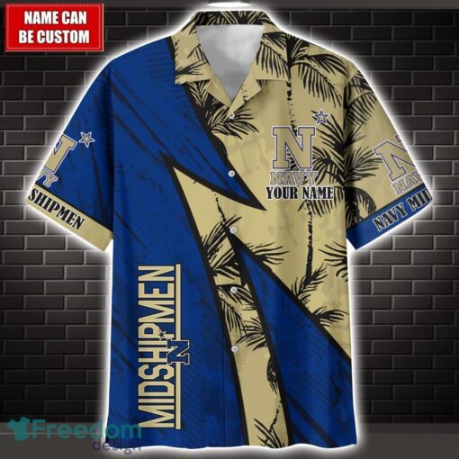 Navy Midshipmen 3D Hawaii Shirt Custom Name Limited Edition Product Photo 1