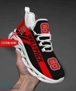 NC State Wolfpack Custom Name Personalize Max Soul Shoes Sport Sneakers Sport Gift Ideas Product Photo 2