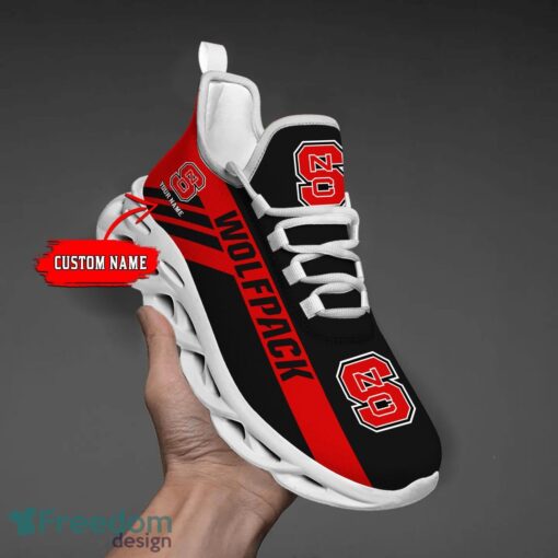 NC State Wolfpack Custom Name Personalize Max Soul Shoes Sport Sneakers Sport Gift Ideas Product Photo 2