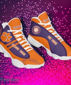 NCAA Clemson Tigers Logo Design Gift For Fans Air Jordan 13 Shoes