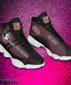 NCAA Florida State Seminoles Logo Design Gift For Fans Air Jordan 13 Shoes