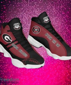 NCAA Georgia Bulldogs Logo Design Gift For Fans Air Jordan 13 Shoes