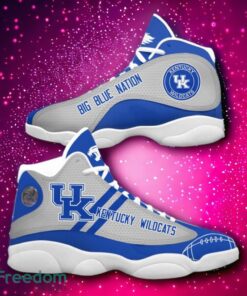 NCAA Kentucky Wildcats Logo Design Gift For Fans Air Jordan 13 Shoes