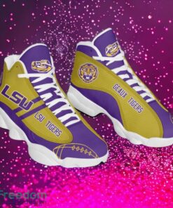 NCAA Lsu Tigers Logo Design Gift For Fans Air Jordan 13 Shoes