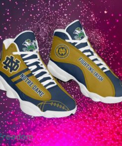 NCAA Notre Dame Fighting Irish Logo Design Gift For Fans Air Jordan 13 Shoes