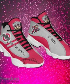 NCAA Ohio State Buckeyes Logo Design Gift For Fans Air Jordan 13 Shoes