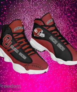 NCAA Oklahoma Sooners Logo Design Gift For Fans Air Jordan 13 Shoes