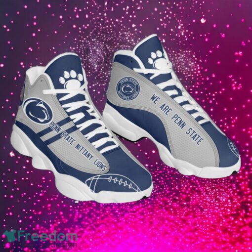 NCAA Penn State Nittany Lions Logo Design Gift For Fans Air Jordan 13 Shoes Product Photo 1