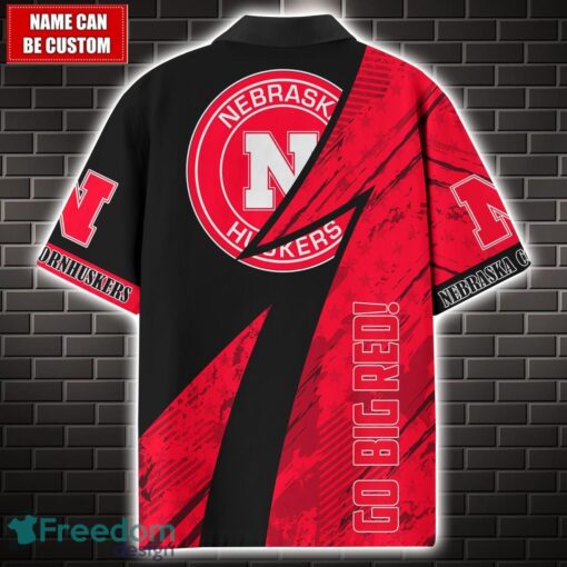 Nebraska Cornhuskers 3D Hawaii Shirt Custom Name Limited Edition Product Photo 2