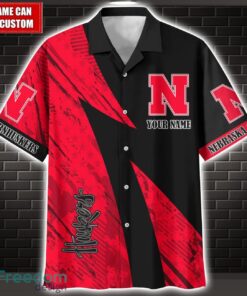 Nebraska Cornhuskers 3D Hawaii Shirt Custom Name Limited Edition Product Photo 1