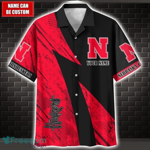 Nebraska Cornhuskers 3D Hawaii Shirt Custom Name Limited Edition Product Photo 1