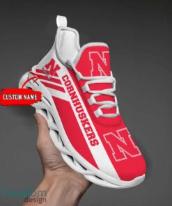 Nebraska Cornhuskers Custom Name Personalize Max Soul Shoes Sport Sneakers Sport Gift Ideas