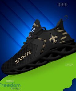 New Orleans Saints NFL Max Soul Shoes Sneakers For Men And Women Personalized Name Product Photo 2