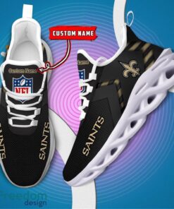 New Orleans Saints NFL Max Soul Shoes Sneakers For Men And Women Personalized Name Product Photo 6