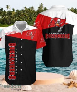 NFL Tampa Bay Buccaneers Logo Design Beach Shirt Hawaiian Shirt