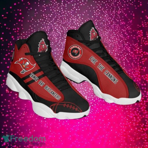 NFL Tampa Bay Buccaneers Logo Design Gift For Fans Air Jordan 13 Shoes Product Photo 1