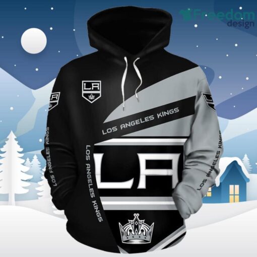 NHL Los Angeles Kings Pullover Hoodie 3D All Over Print For Fans Product Photo 1