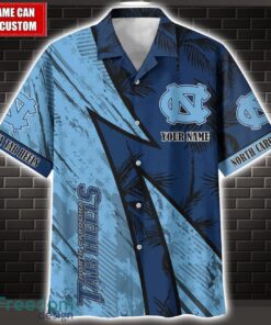 North Carolina Tar Heels 3D Hawaii Shirt Custom Name Limited Edition Product Photo 1