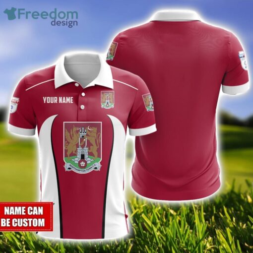 Northampton Town F.C Polo Shirt Golf Lover Gift Ideas Custom Name Gift Product Photo 1