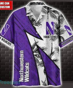 Northwestern Wildcats 3D Hawaii Shirt Custom Name Limited Edition