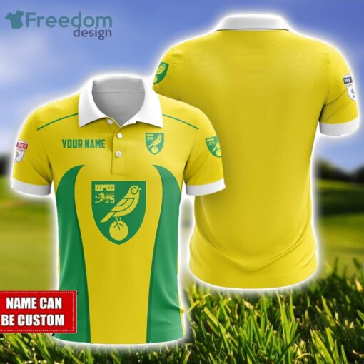 Norwich City Polo Shirt Golf Lover Gift Ideas Custom Name Gift Product Photo 1