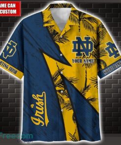 Notre Dame Fighting Irish 3D Hawaii Shirt Custom Name Limited Edition