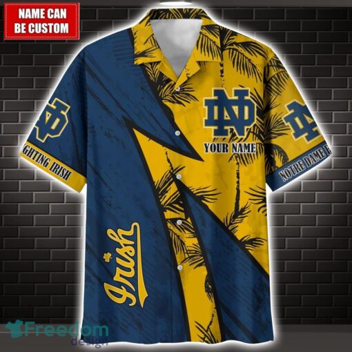 Notre Dame Fighting Irish 3D Hawaii Shirt Custom Name Limited Edition Product Photo 1