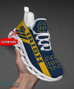 Notre Dame Fighting Irish Custom Name Personalize Max Soul Shoes Sport Sneakers Sport Gift Ideas