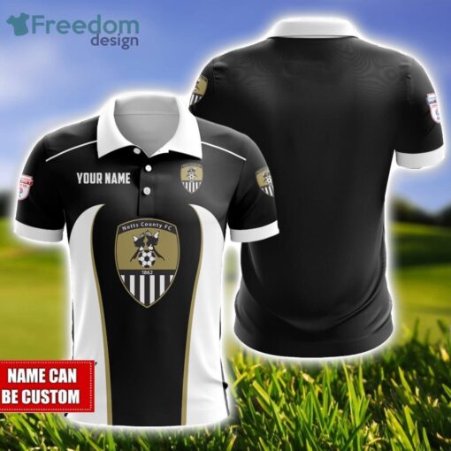 Notts County FC Polo Shirt Golf Lover Gift Ideas Custom Name Gift Product Photo 1