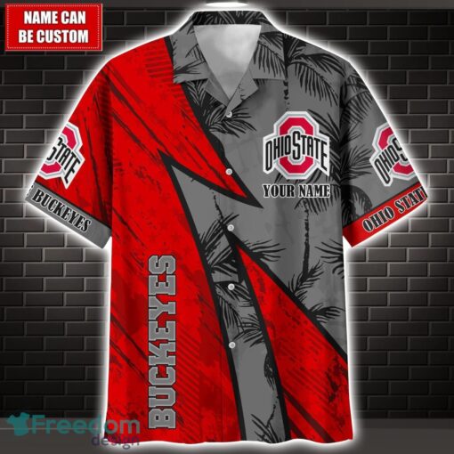 Ohio State Buckeyes 3D Hawaii Shirt Custom Name Limited Edition Product Photo 1