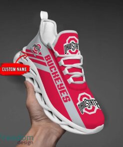 Ohio State Buckeyes Custom Name Personalize Max Soul Shoes Sport Sneakers Sport Gift Ideas