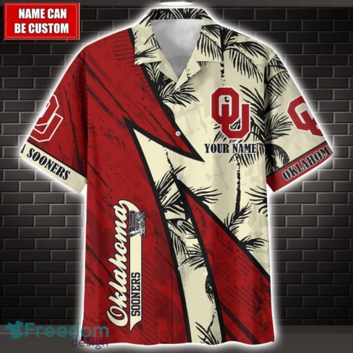 Oklahoma Sooners 3D Hawaii Shirt Custom Name Limited Edition Product Photo 1