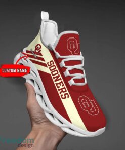 Oklahoma Sooners Custom Name Personalize Max Soul Shoes Sport Sneakers Sport Gift Ideas