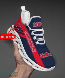 Ole Miss Rebels Custom Name Personalize Max Soul Shoes Sport Sneakers Sport Gift Ideas