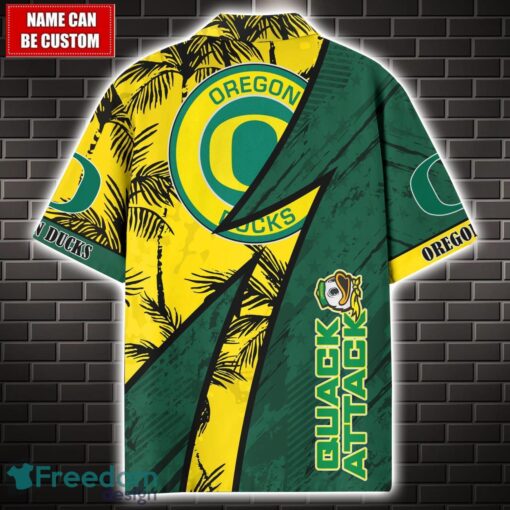 Oregon Ducks 3D Hawaii Shirt Custom Name Limited Edition Product Photo 2