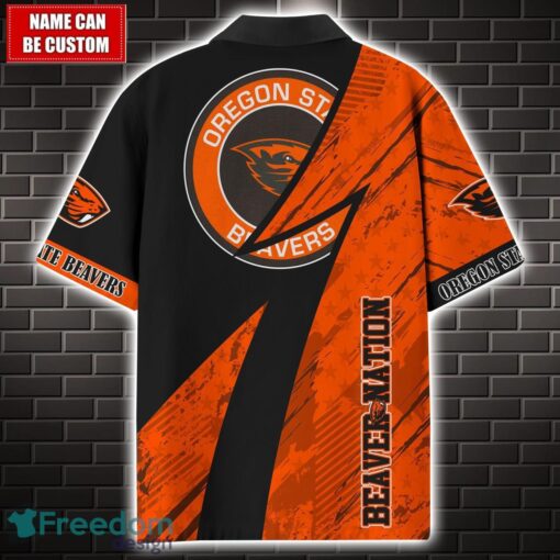 Oregon State Beavers 3D Hawaii Shirt Custom Name Limited Edition Product Photo 2