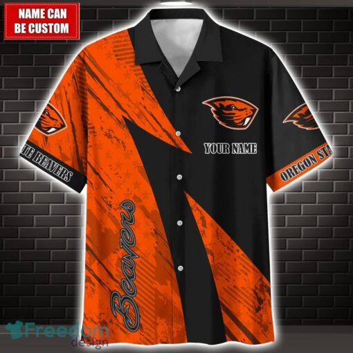 Oregon State Beavers 3D Hawaii Shirt Custom Name Limited Edition Product Photo 1