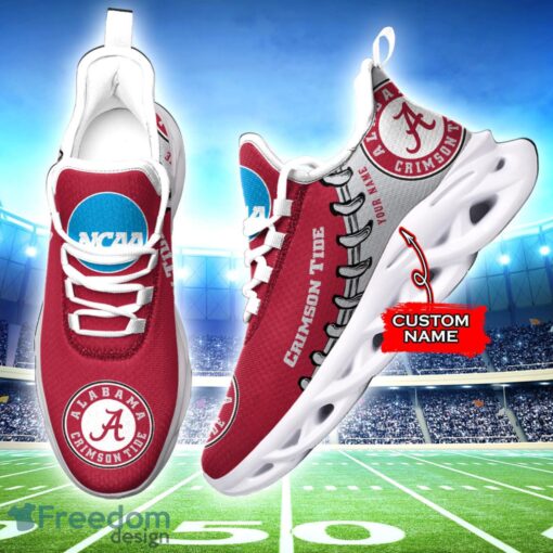 Personalized Alabama Crimson Tide NCAA Max Soul Shoes Sneakers For Men And Women Sport Gift Product Photo 1