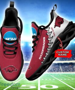 Personalized Arkansas Razorbacks NCAA Max Soul Shoes Sneakers For Men And Women Sport Gift Product Photo 2