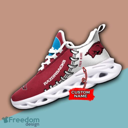 Personalized Arkansas Razorbacks NCAA Max Soul Shoes Sneakers For Men And Women Sport Gift Product Photo 3