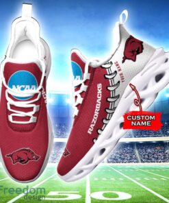 Personalized Arkansas Razorbacks NCAA Max Soul Shoes Sneakers For Men And Women Sport Gift