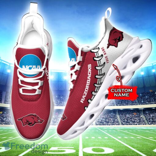 Personalized Arkansas Razorbacks NCAA Max Soul Shoes Sneakers For Men And Women Sport Gift Product Photo 1