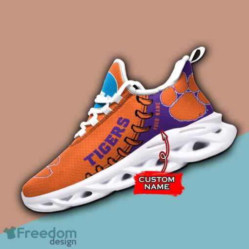 Personalized Clemson Tigers NCAA Max Soul Shoes Sneakers For Men And Women Sport Gift Product Photo 3