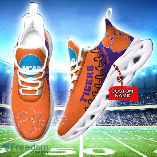 Personalized Clemson Tigers NCAA Max Soul Shoes Sneakers For Men And Women Sport Gift Product Photo 1