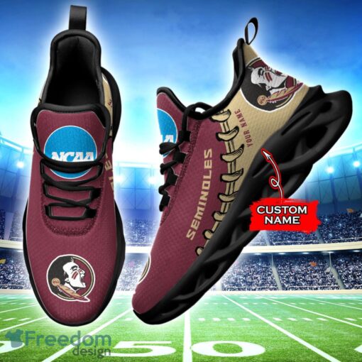 Personalized Florida State Seminoles NCAA Max Soul Shoes Sneakers For Men And Women Sport Gift Product Photo 2